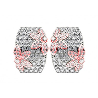 Diamond Balis with floral design
